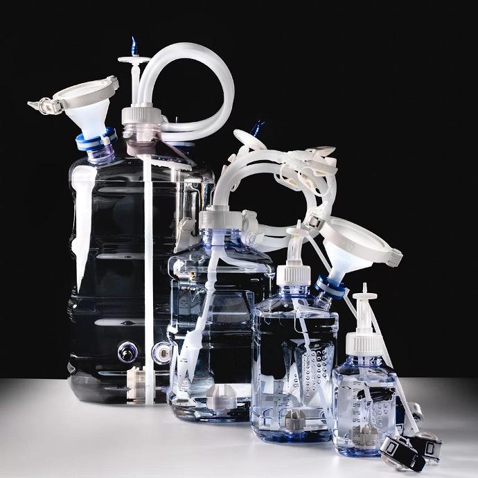 Real image of Formulation bottle mixer